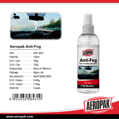 Anti-Fog Solution for Car Care Products Say Goodbye to Foggy Windshields and Drive Safely