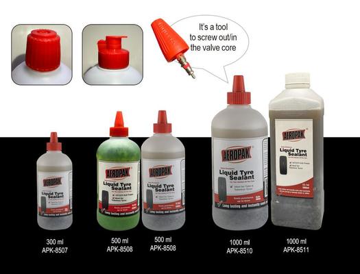 500ml Car Tire Sealant Liquid for Tubeless Repair 3 Year Shelf Life