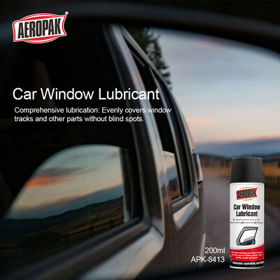 Aeropak 200ml Aerosol High Performance Door Window Lubricant Spray Prevent Noise Multipurpose Car Lubricant Oil Tinplate Can 3