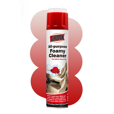 AEROPAK Shampoo Universal de Automóvel Fragrância de Limão 650ml para limpeza de interiores e casas de automóveis