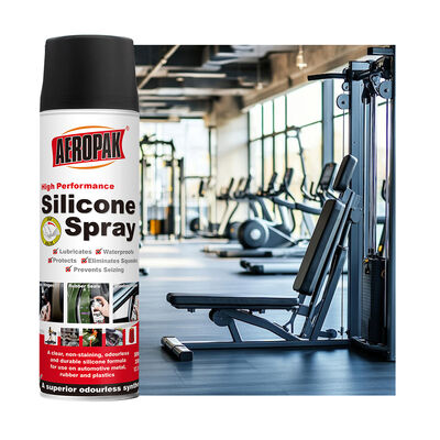 Aeropak 500 ml Aerosol Base Oil Silicone Release Lubricating Spray Eliminador de ruído eficaz Proteção anti- desgaste para