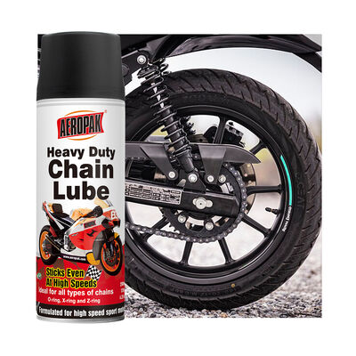 AEROPAK 200ml Aerosol Car Bike Motorcycle Care Solução industrial para cadeia de bicicletas lubrificante de óleo spray