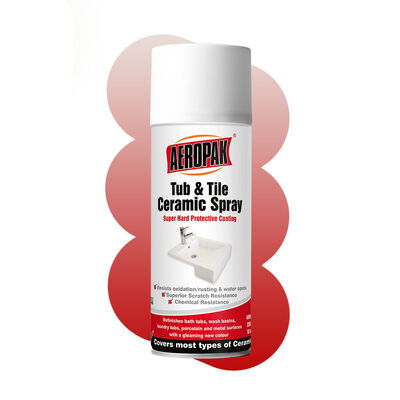 Aeropak 400 ml Spray de pintura cerâmica para banheira e azulejos