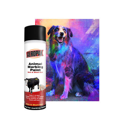 Aeropak 500 ml Tinta de Marcação Animal Marcador Animal