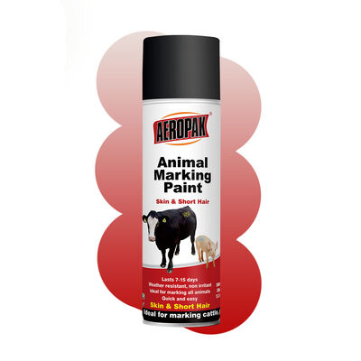 Atacado Aerosol 500 ml Aeropak Pintura de Marcação de Animais Marcador de Animais de Pecuária Pintura de pulverização