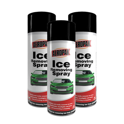 Spray removedor de gelo para para-brisa de carro no inverno
