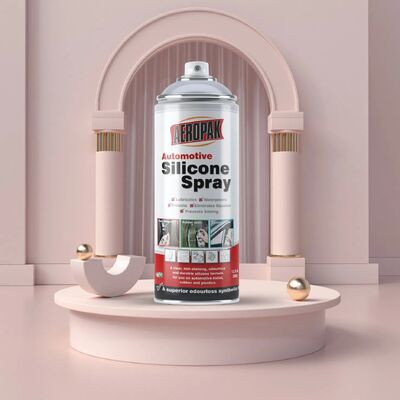 Spray especial de óleo de silicone para cuidados com o carro